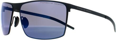 Porsche Design Rechthoek Heren Grijs Blauw Spiegel P8667