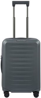 Porsche Design Roadster Hardcase 4 Wheel Cabin Trolley grey matt hardcase koffer Grijs - H 55 x B 40 x D 23 cm