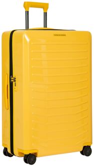 Porsche Design Roadster Hardcase 4W Trolley L shiny racing yellow hardcase koffer Geel - H 78 x B 53 x D 31 cm