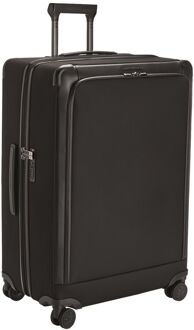 Porsche Design Roadster Nylon 4W Trolley L Expandable black zachte koffer Zwart - H 77 x B 52 x D 34 cm
