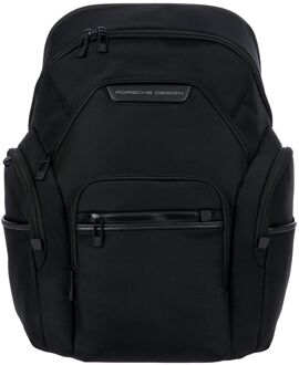 Porsche Design Roadster Nylon Evo laptop laptop rugzak L black Zwart - H 41 x B 34 x D 19 cm