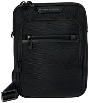 Porsche Design Roadster Nylon Evo Shoulder bag S black damestas Zwart - H 27 x B 21 x D 3 cm
