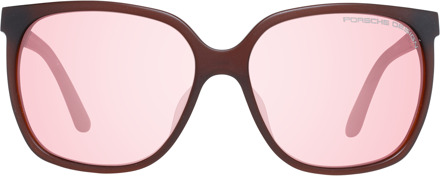 Porsche Design Sunglasses P8589 B 60 - maat Bourgogne