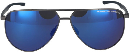 Porsche Design Sunglasses Porsche Design , Blue , Heren - 64 MM