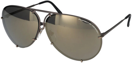 Porsche Design Sunglasses Porsche Design , Gray , Unisex - 66 Mm,63 MM