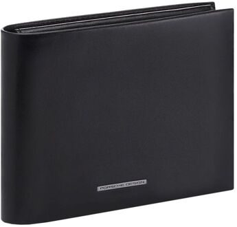 Porsche Design Wallet 10 black portemonnee Zwart - H 10 x B 12.5 x D 2.5 cm