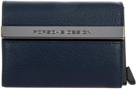 Porsche Design X Secrid dark blue Heren portemonnee Blauw - H 9.5 x B 7.5 x D 1.5