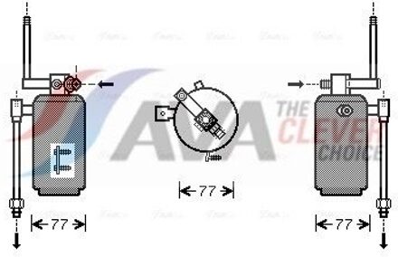Porsche Droger, airconditioning PRD049