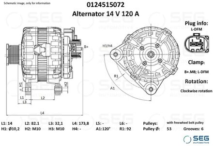 Porsche Dynamo Porsche 120A 0124515072