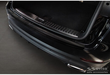Porsche Echt 3D Carbon Bumper beschermer passend voor Porsche Cayenne III 2017- 'Ribs' AV249304
