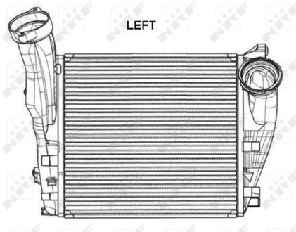 Porsche Intercooler, inlaatluchtkoeler 30781