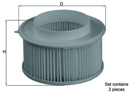 Porsche Interieurfilter LA15S