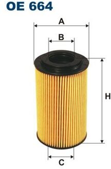 Porsche Oliefilter OE664