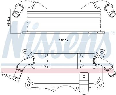 Porsche Oliekoeler 90937