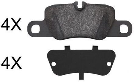 Porsche Remblokken set