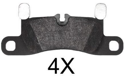 Porsche Remblokken set