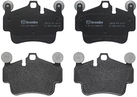 Porsche Remblokken set