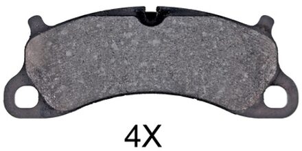 Porsche Remblokken set