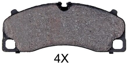 Porsche Remblokken set