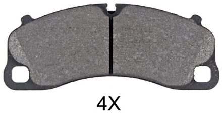 Porsche Remblokken set