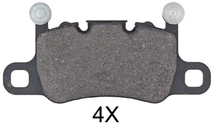 Porsche Remblokken set