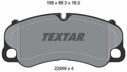 Porsche Remblokkenset, schijfrem 2295901