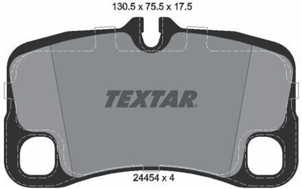 Porsche Remblokkenset, schijfrem 2445401