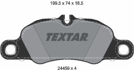 Porsche Remblokkenset, schijfrem 2445901