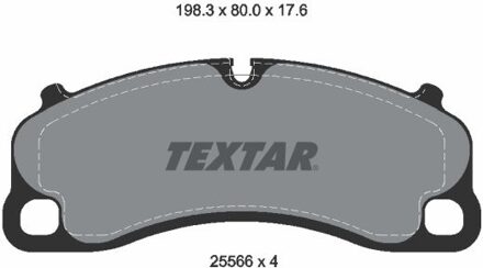 Porsche Remblokkenset, schijfrem 2556601