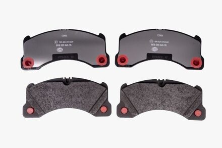 Porsche Remblokkenset, schijfrem 8DB355040781