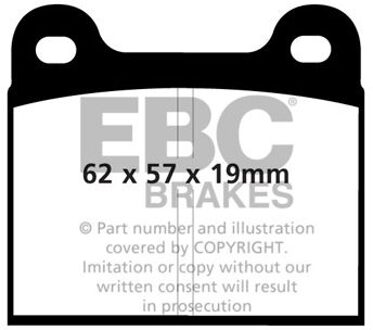 Porsche Remblokkenset, schijfrem DP185