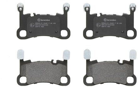 Porsche Remblokkenset, schijfrem P65050