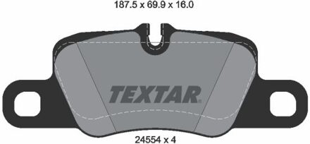 Porsche Remblokkenset, schijfrem