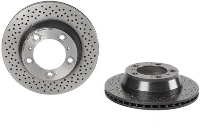 Porsche Remschijf 09666511