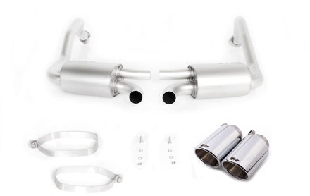 Porsche Remus uitlaat passend voor Porsche Boxster/Cayman (718) vanaf 2016 - Chroom 6860160500LR002670SR