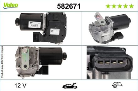 Porsche Ruitenwissermotor 582671