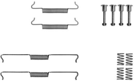 Porsche Toebehoren, parkeerremschoen 97047400