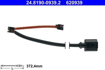 Porsche Waarschuwingscontact, remvoering-/blokslijtage 24819009392