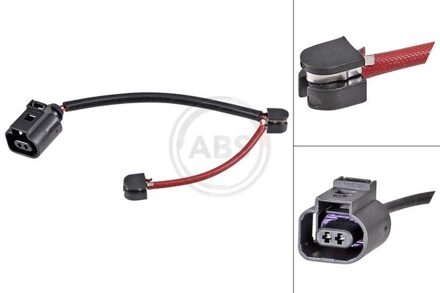 Porsche Waarschuwingscontact, remvoering-/blokslijtage 39405