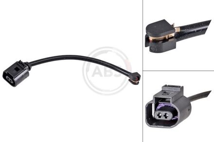 Porsche Waarschuwingscontact, remvoering-/blokslijtage 39406