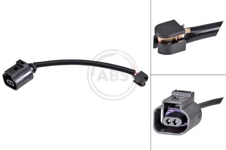 Porsche Waarschuwingscontact, remvoering-/blokslijtage 39407