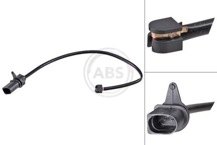 Porsche Waarschuwingscontact, remvoering-/blokslijtage 39452