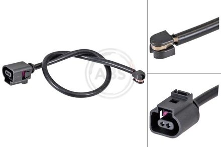 Porsche Waarschuwingscontact, remvoering-/blokslijtage 39810