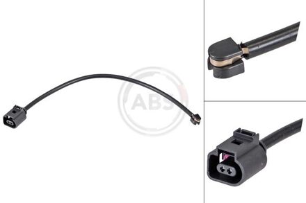 Porsche Waarschuwingscontact, remvoering-/blokslijtage 39817