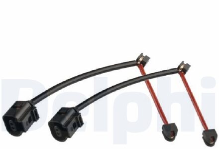 Porsche Waarschuwingscontact, remvoering-/blokslijtage LZ0386