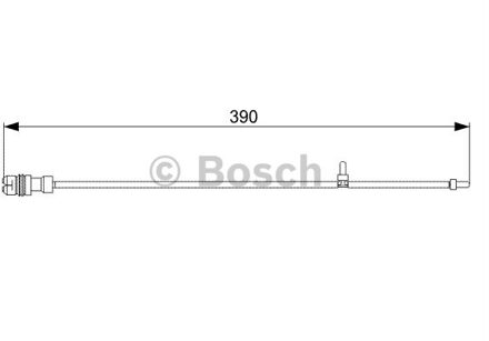 Porsche Waarschuwingscontact, remvoering-/blokslijtage Voor Rechts AP313