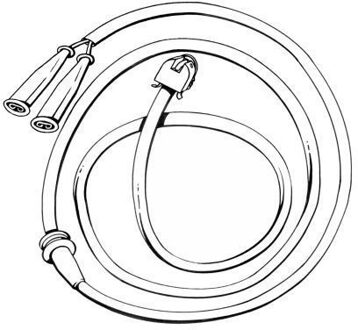 Porsche Waarschuwingscontact, remvoering-/blokslijtage