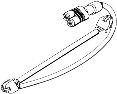 Porsche Waarschuwingscontact, remvoering-/blokslijtage