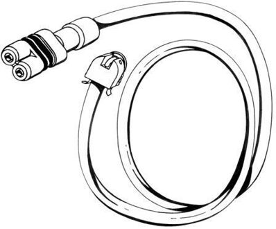 Porsche Waarschuwingscontact, remvoering-/blokslijtage