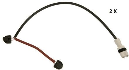 Porsche Waarschuwingscontact, remvoering-/blokslijtage